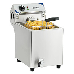 Friteuse électrique 7l 2800w avec vanne de vidange - cfev7 - CASSELIN