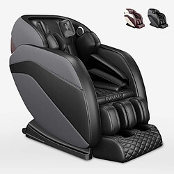 Bodyline - Healt And Massage Fauteuil de massage professionnel électrique 3D Zero Gravity Shiatsu Kiran, Couleur: Noir