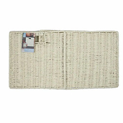 Paris Prix Boîte de Rangement Pliable Tressée 30x30cm Naturel pas cher