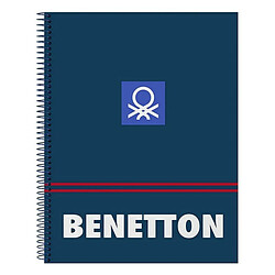 Bloc de Notes Benetton Navy A4 Blue marine