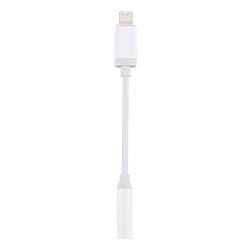 Avis Wewoo Adaptateur pour iPhone X / 8 et 8 Plus / 7 7 Plus Lightning Mâle à Jack 3,5 mm Audio Câble Femelle, Support iOS 10.3.1 ou Au-dessus des Téléphones,