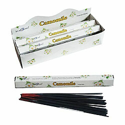 Stamford Lot de 6 paquets de 20 bâtonnets d'encens Camomille 