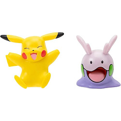 Jazwares Pokémon Figurine de bataille Goomy & Pikachu