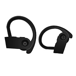 Universal Appel Bluetooth sans fil 5.0 stéréo connexion automatique casque Bluetooth noir