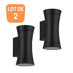 VITO Lot de 2 appliques extérieures MULIER 2x35W GU10