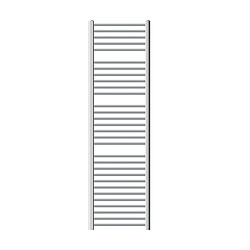 LuxeBath Radiateur Design Sahara - 500 x 1800 mm - Chrome - Connexion Latéral - Forme Droit 