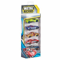 Lot de 5 Voitures Zuru Metal Machines 