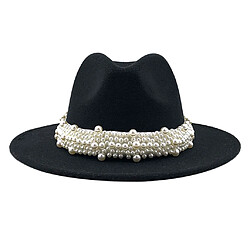 Chapeau Fedora En Cachemire Pour Femme à Large Bord Jazz Cap Chapeau Melon Robe Chapeaux Blanc