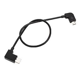 Wewoo Pour MAVIC PRO & SPARK Télécommande, Smartphones, Tablettes 30cm Micro USB vers USB-C / Type-C Connecteur Câble de Données de Conversion 