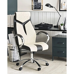 Beliani Chaise de bureau Beige FORMULA