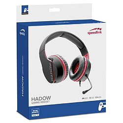 Speedlink Casque Hadow Gaming Stereo Noir pas cher