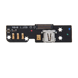 Wewoo Pour Meizu MX2 pièce détachée Keypad Board & Port de chargement Flex câble de remplacement