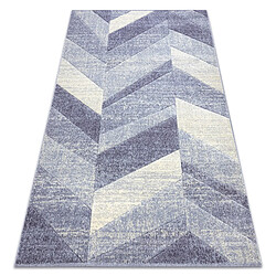 RUGSX Tapis FEEL 5673 17944 chevrons beige violet 160x220 cm 