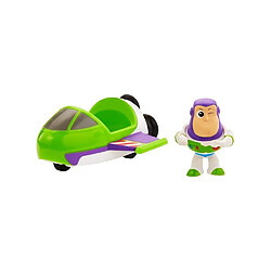 Mattel TOY STORY 4 - Mini-figurine Buzz l'Eclair et son vaisseau