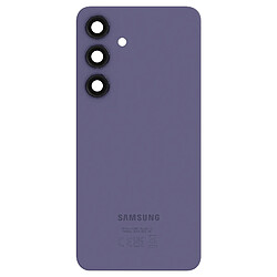 Samsung Vitre arrière Original pour Samsung Galaxy S24 Violet Foncé 