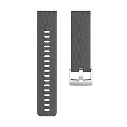 Avis Wewoo Bracelet pour montre connectée Dragonne de remplacement en silicone SUUNTO Sport Baro Gris