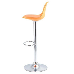 Lot de 2 Tabourets de Bar Orange KosyForm