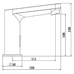 Avis SCHÜTTE Mitigeur de lavabo à capteur VITAL chrome