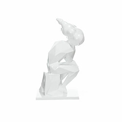 Paris Prix Statue Design Sculpture Kenya 47cm Blanc