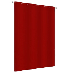 vidaXL Écran de balcon Rouge 160x240 cm Tissu Oxford