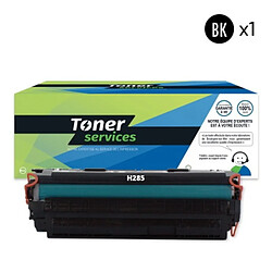 TONER SERVICES Compatible Canon 725 Toner Noir CE285A (85A) 