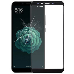 Wewoo Écran avant lentille en verre pour Xiaomi Mi 6X (noir)