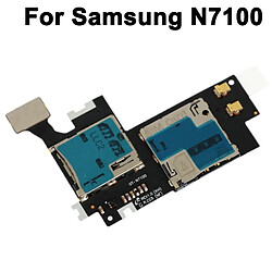 Wewoo Tiroir de Carte SIM pour Samsung Galaxy Note II / N7100 Câble de de de téléphone portable de rechange