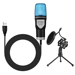 Cfsyls Microphone USB RGB, condensateur, fil de jeu, micro