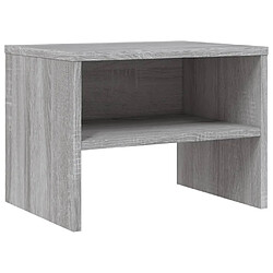 Avis vidaXL Tables de chevet 2 pcs Sonoma gris 40x30x30cm Bois d'ingénierie