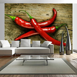 Paris Prix Papier Peint Spicy Chili Peppers 154 x 200 cm