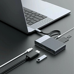 Hub USB Hyper HD-G206 Gris