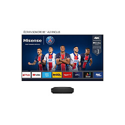 Hisense Laser TV 88L5VG + écran sonore