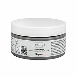 Rayher Peinture Craie Gris foncé - Chalky Finish - 100 ml