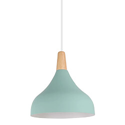 Stoex Lampe À Suspension Moderne Nordique Lustre Minimaliste Abat-Jour en Métal, Plafonnier D'Intérieur Pour Chambre À Coucher, Cuisine, Vert