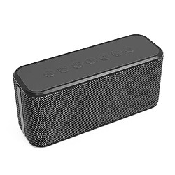 Yonis Enceinte Bluetooth 80W Extérieure Subwoofer TWS TF U Diske Enceinte Bluetooth Puissante 80W Étanche IPX5 Autonomie 12H TWS Son HiFi Noir YONIS