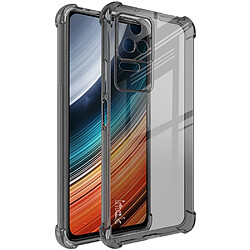 Coque en TPU IMAK anti-griffes, transparent noir pour votre Xiaomi Redmi K40S 5G