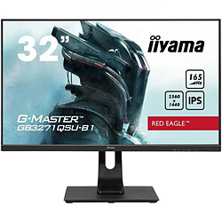 Ecran Ordinateur - Moniteur PC Gamer - IIYAMA G-Master Red Eagle - 31,5 WQHD - Dalle IPS - 1 ms - 165 Hz - HDMI / DisplayPort / USB 3.0 - AMD FreeSync