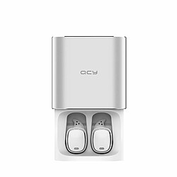 Casque Bluetooth D'Origine Qcy T1 Pro Tws Bulit-In Mic Écouteurs Sans Fil Touch Control Sports Earphone - Blanc 