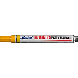 Markal Marqueur Galvanizer jaune auto-dissolvant (Par 12)