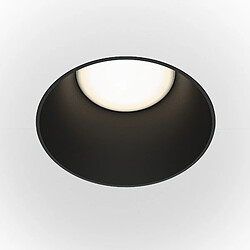 MAYTONI Downlight Encastré Rond Noir GU10 