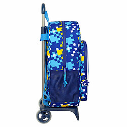 Cartable à roulettes Sonic Speed Bleu 33 x 42 x 14 cm