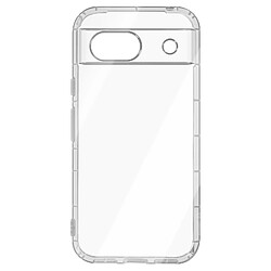 Avizar Coque pour Google Pixel 8a Silicone Souple Design Fin Transparent