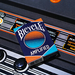 Universal 1 vélo agrandi poker deck poker taille édition limitée jeu de cartes magiques accessoires magiques rituel magicien | jeu de cartes(Bleu) 