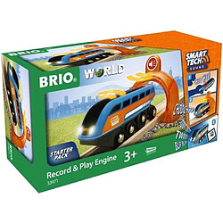 Brio World Locomotive a Enregistreur vocal Smart Tech Sound - STEM - Circuit de train en bois - Ravensburger - Des 3 ans - 33971