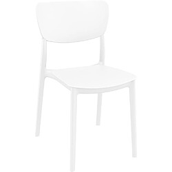 Chaise Restaurant Modèle MONNA en Polypropylène - Lot de 24 - Materiel CHR PRO 