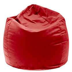 Pouf poire - rouge scarlet - 14200v-50 - JUMBO BAG