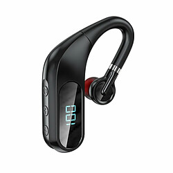 Kj10 Bluetooth-Compatible 5.0 Casque Affichage Numérique Réduction Du Bruit Écouteur Sans Fil Casque De Sport Noir 