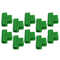 20 Pièces Colliers De Serrage 11mm/0.43 Pouce Piquets Végétaux Serre Accessoire De Jardin