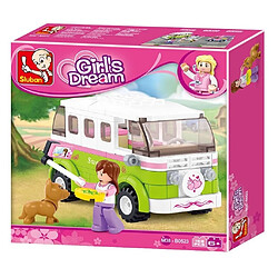 Jeu de construction Sluban Elements Girls Dream Series Camping car 