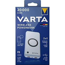 Varta Powerbank Power Bank Wireless 20000